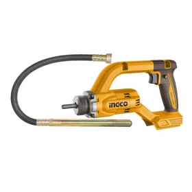   INGCO Akkus betontömörítő tűvibrátor 1,2 m 20 V (akku és töltő nélkül)
