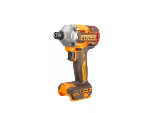 INGCO Akkus ütvecsavarozó 1/4" 285 Nm szénkefe nélküli 20 V (akku és töltő nélkül)