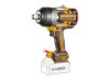INGCO Akkus ütvecsavarozó 3/4" 1750 Nm szénkefe nélküli 20 V (akku és töltő nélkül)