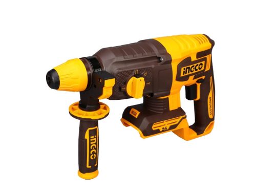 INGCO Akkus kombikalapács 2,5 J SDS-Plus szénkefe nélküli 20 V (akku és töltő nélkül)