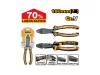 INGCO Áttételes kombinált fogó 180 mm CrV