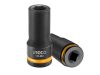 INGCO Hosszú gépi dugókulcs 1/2" 19 mm CrMo