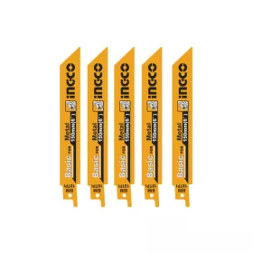 INGCO Szablyafűrészlap készlet fémre 150 mm (5 db)