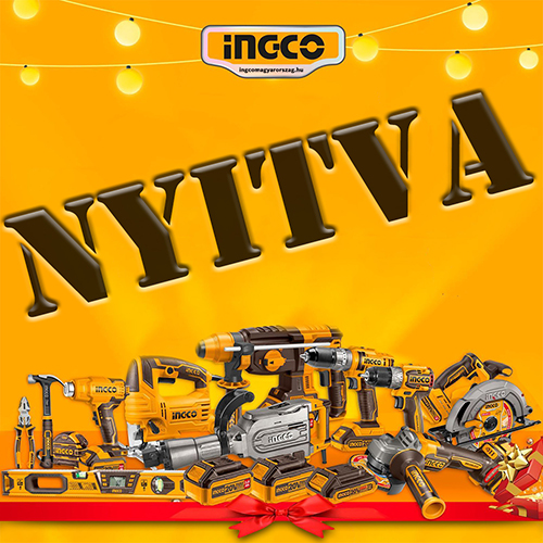 Üdvözöljük az INGCO magyarországi webáruházban!